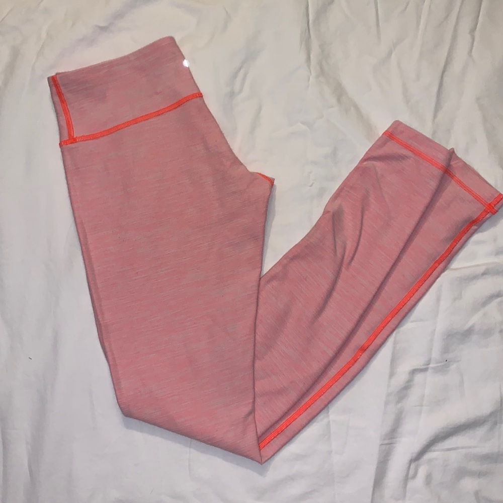Lululemon coral pink leggings